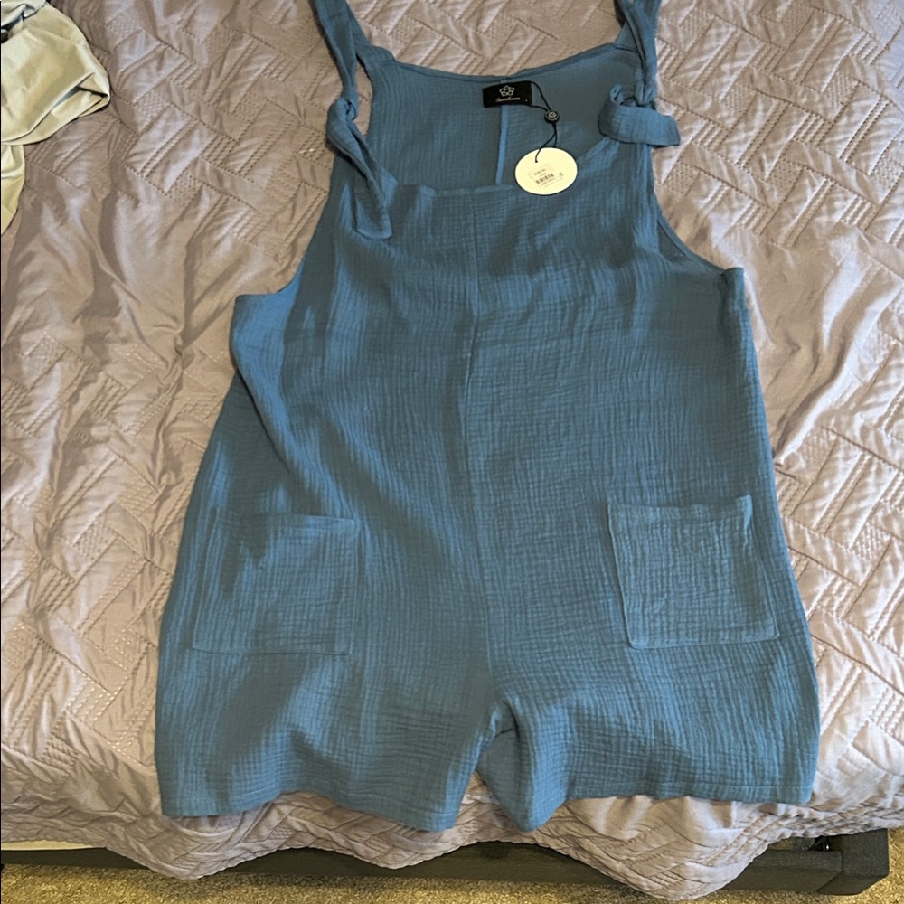 Blue Women's Jumpsuit